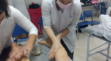 Aulas Práticas - Curso: MASSOTERAPIA